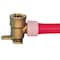Apollo Apollo Expansion PEX / Pex A 1/2 in. Expansion PEX in to X 1/2 in. D FPT Brass Drop Ear Elbow EPXDEE12 - alternate 2